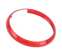 Remote Key Fob Ring Trim,Remote Key Fob Cover Aluminum Alloy Decorative Ring Replacement for mini R55 R56 R57 R58 R59 R60(Red)