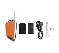 Remote Keyless Entry System, with LCD Touch Display Physical Buttons Car Security Key with Mechanical Backup for Vehicle Access