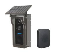 Remote Live Observing Radio Video Alarm Solar Protect Highlighting Smart Motion Detection and Nocturnalvision for 24/7 Security Intercomsystem