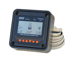 Remote meter / display MT50 with 5m cable for MPPT solar charge controllers TR and PTR series, and PWM solar charge controllers VSxxxxBN, PUxxxxB and PUxxxxBW series