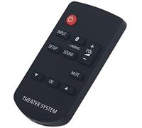 Remote N2QAYC000121 Sub N2QAYC000098 N2QAYC000109 Replacement Fit for Panasonic Home Theater Audio System SC-ALL30T SC-ALL30 SC-ALL70 SC-ALL70T SC-HTB580 SC-HTB680 SC-HTB685 SC-HTB690 SC-HTB880