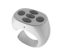 Remote Page Turner Ring, Fingertip Remote Control, Wireless Clicker For Phone, Scrolling Ring Rechargeable Fingertip Remote Control, Rechargeable Remote For Control Cell Phones