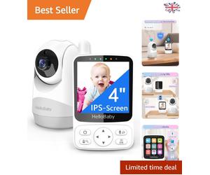 Remote Pan Tilt Baby Camera with 29-Hour Battery Life for Ultimate Safety
