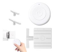 Remote Push Button - Smart Wireless Control, Automatic Light Trigger, Remote Rocker Device | Convenient Button Push Aid for Living Room Lighting, Uti