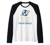 Remote Sensing Scientist Remote Sensing Researcher Earth Raglan Baseball Tee