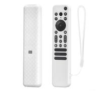 Remote Silicone Protective Case for Sony RMF TX920U TX910U, Flexible Sleeve with Lanyard for Carrying Convenience and Scratch Protection (White)