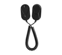 Remote Wall Holder - TV Remote Holder with Retractable Spring Rope | Magnetic Anti-Lost Organizer, Controller Bracket for Living Room Bedroom