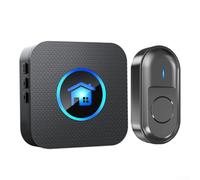 Remote Wireless Doorbell with Customizable Chimes and Long Battery Life for Reliable Performance