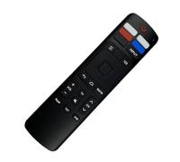 Remote with Voice Command Functionality Broad Compatibility and Comfortable Ergonomic Handling for Setting Comfort Remote