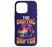 Remote Work Funny Quote The Digital Drifter Digital Nomad Case for iPhone 16 Pro