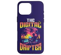 Remote Work Funny Quote The Digital Drifter Digital Nomad Case for iPhone 16 Pro Max
