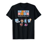 Remote Work Survival Kit Digital Nomad Life T-Shirt