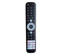 REMOtech Replacement Remote Control for TCL Google/Android TV (RC802 Series) - IR No Voice Function - Quick Access to Netflix/Prime Video/YouTube/TCL Channel/TCL Home/Apple TV/Disney+/Freeview Play
