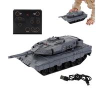RemoteControl Tank - 2.4Ghz Rechargeable RC Vehicle, 360 DegreeRotating Model, Fun Entertainment, Backyard Playground Action Experience | Outdoor Racing Toy For Kids Adults High Speed Combat Track C