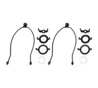 Removable 10 Inch Lamp Shade Harp Bracket with Top Plate for for Table and Floor Lamps, Constructed from Metal for Rust Resistance and Compatibility with Various Lamp Bases(Black)