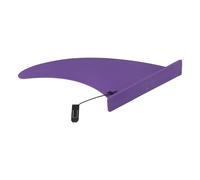 Removable 9inch Surf Water Wave Fin Essential Accessory for Paddle Boards and Kayaks, Quick Assembly Design (purple)