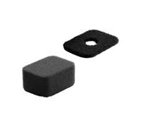 Removable Against Air Sponge-Shaped for 360 Degree Cameras Luminous Skin Embroidery Plan Washable Recyclable Microphone Protection Seamless Sound Improvement Cycling Snow Sports Adventure Recording