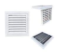 Removable Air Filter Grille Vent Cover 21.7x21.7inLouvered Access Panel for Drywall Perfect for Home & Commercial Wall Ducts Sl esign Easy Installation