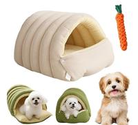 Removable and Washable Winter Closed-off Cat Bed, Cozy Monster Cat Bed, 2025 New Pet Cave for Indoor Cats, Soft Plush Winter Closed-off Cave Puppy House for Cats & Small Dogs (B,L)