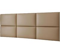 Removable Bed Headboard, Easy Assemble Channel Stitched Design, Floating Headboards for Soundproofing, 150x50cm Wall Panels, Ideal for Bedrooms