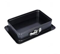 Removable Bottom Cake Pan with Carbon Steel Construction for Baking Cheesecakes, Pizzas, and More, Ensures Even Heat and Easy Cake Removal