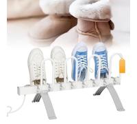 Removable Constant Temperature Boot Dryer, 80W Portable Heated Shoe Dryer Rack, Efficient Shoe Drying System, Safe & Silent Shoe Drying Solution, with 1.4m Power Cord, for Home & Travel