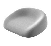Removable Cotton Booster Cushion 35 x 38 cm Washable with Adjustable Straps and Memory Foam Underside, Space Non-Slip Increase Height From 6 to 8 cm