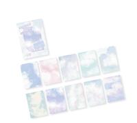 Removable Creative Hand Painted Design Sticky Note Multipurpose Strong Adhesive Writing Pad for Journal Scrapbooking Use Hand Painted Writing Pad Stick Notebook