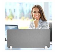 Removable Desk Dividers for Cubicles & Classrooms, Partit Board with Clips, Teacher Supplies for Students, 100 x 30 cm, Privacy Panels for Study Spaces