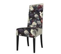 Removable Dining Chair Cover WHJSSF The Dove in The Wreath Pattern Soft and Comfortable, Protects Chairs for Living Room, Dining Table and Kitchen
