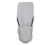 Removable Elastic Stretchable Polyester Office Chair Cover, Computer Chair Seat Protector with Double Zippers, for Standard Office Chairs and Ergonomic Task Chairs, Dust and (Gray)