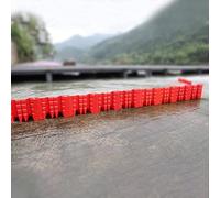 Removable Flood Protection Panels, L-Shaped ABS Plastic Waterproof Barrier for Underground Garage Flood Prevention