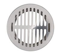 Removable Floor Drain Filter Stainless Steel Floor Drain Cover Anti blocking for Outdoor Balcony Yard Use (160 flat mouth)