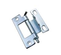 Removable Iron Industrial Electrical Mechanical Equipment Cabinet Hidden Door Hinge 1Pcs(Style 2)