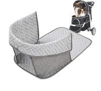 Removable Liner for Pet Stroller - Waterproof Mat, Anti-Slip , Easy to Clean, Optimal Fast Density Memory Foam Protective Cover Absorbs Shock and Companion Friendly | Practical Carrier Dog Cat