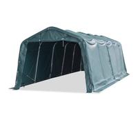Removable Livestock Tent PVC 550 g/m²Dark Green Sheep House Multi Sizes vidaXL