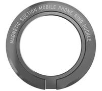 Removable Magnetic Mobile Phone Ring Holder for MagSafe Mobile Phone Grip, Finger Holder, Stronger Magnet for MagSafe Finger Grip Stand, Mobile Phone Accessories (Dark Gray)