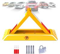 Removable Manual Parking Lock, Triangular Safety Bollard for Secure Parking Management