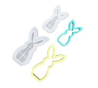 Removable Multipurpose Food Grade Silicone Easter Bunny Home Decoration Flexible Silicone Bunnies Easy to Demold