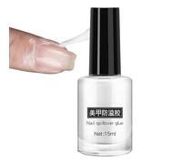 Removable Nail Polish as Clear Peel Off Base Coat Soak-Off Base Gel Polish Nail Arts Base Peel Off Base Coat Press Nails Coat Nail Polish Removable Base Gel Takeoff Nail Practice 15 ml