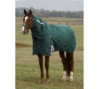 WeatherBeeta ComFiTec Plus Dynamic Turnout Detach-A-Neck 100G, Forest Green/Navy, 6'6