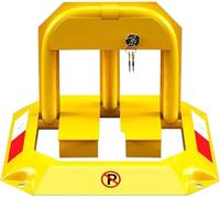 Removable Parking Barrier, Triangular Safety Bollard for Secure Parking Management and Vehicle Protection