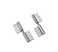 Removable Perforated Hinge Thickened Load-Bearing Insertion Type Industrial Machinery Equipment 1Pcs(304 Left-2)