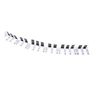 Removable Piano Keyboard Stickers, Electronic Piano Keyboard Letters for Notes for Kids Beginners