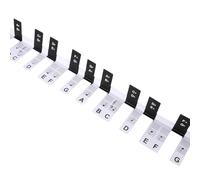Removable Piano Keyboard Stickers Note Labels 88-Key Piano Notes Guide Keyboard Note Labels Marker For Learning Electronic Stickers
