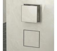 Removable Plumbing Access Panel, Waterproof Aluminum Alloy Access Doors, Indoor Drywall Hole Cover for Home Improvement and Maintenance(Gray,150x150mm (5.9x5.9in))