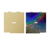 Removable Printing Bed Sheet 184mm Sparkling Heaven Gold Coating Multiple Substance Agreement Rapid Refrigerating Structure PEI Printing Sheet for PETG ABS TPU