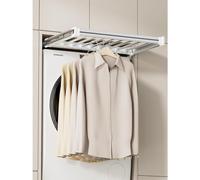 Removable Pull-Out Rack Wardrobe Storage Expandable Space Saving Drawer-Style Hanger Rod，Pants Slide Out Rack Trouser Rack Jeans Hangers for Closet（Small Size,W