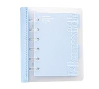 Removable Rings Binder a 7 Size Notebook Smooth Writing Recycled Paper Refill Able Planner for Student Writing Refill Able Planner Journal