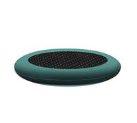 Removable Round Kitchen Cushions 45cm Dark Green Memory Foam Seat Pads with 4cm Thickness Ideal for Dining Room Chairs Comfortable and Stylish Dining Accessories